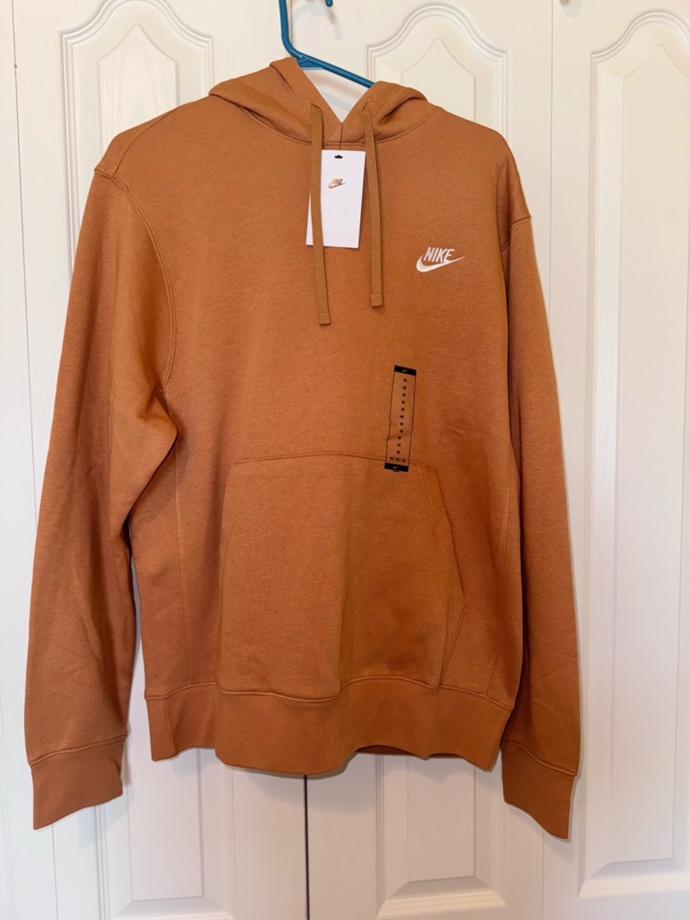 Nike Men’s Rust/Cognac Pullover Hoodie